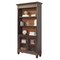 Hartford Hartford Library Bookcase in 2 Tone Distressed Black IMHF4078D - alternate 5